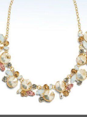 **BaubleBar Estelle Necklace in Blush Pink**